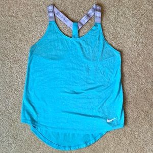 XS Light Blue Nike Tank Top